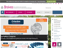 Tablet Screenshot of braives.be